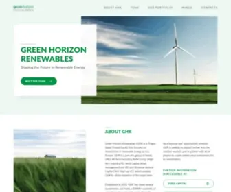 GHR.energy(Green Horizon Renewables) Screenshot