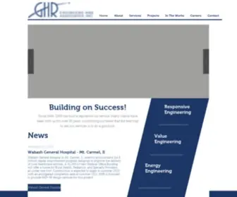 Ghrinc.com(GHR Engineers & Associates) Screenshot