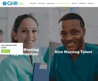 GHRtravelnursing.com(Best Travel Nursing Agencies) Screenshot