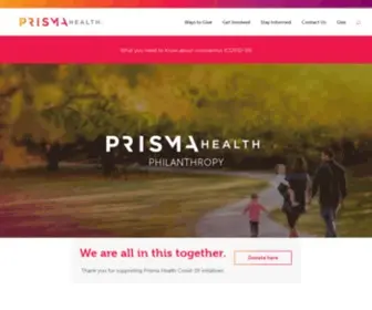 GHsgiving.org(Prisma Health Giving) Screenshot