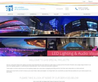 GHSspecialprojects.com(LED Lighting Solutions) Screenshot