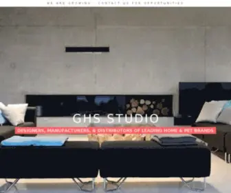 GHSstudio.com(Distributor & Manufacturer of) Screenshot