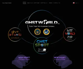 GHStWorld.com(GHST World Inc) Screenshot