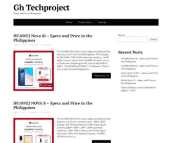 Ghtechproject.com(Gh Techproject) Screenshot