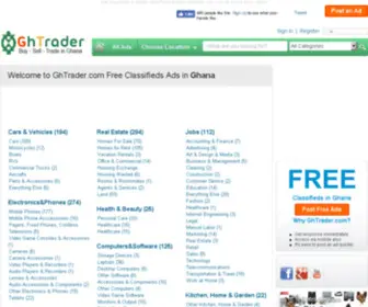 GHtrader.com(GhTrader Ghana Classifieds) Screenshot