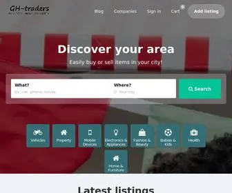GHtraders.com(Ghana Traders) Screenshot