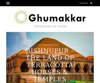 Ghumakkar.com(Homepage was last modified) Screenshot