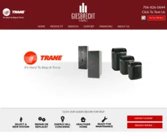 Ghvacinc.com(Giesbrecht HVAC) Screenshot