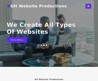 Ghwebsiteproductions.com(Web Designers Chino Hills) Screenshot