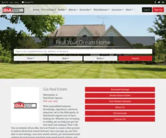 Gia-Sells.com(GIA Real Estate) Screenshot