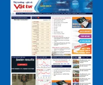 Giacavattu.com.vn(BẢN TIN THỊ TRƯỜNG GIÁ CẢ VẬT TƯ) Screenshot