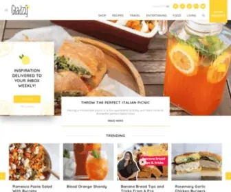 Giadzy.com(By Giada De Laurentiis) Screenshot
