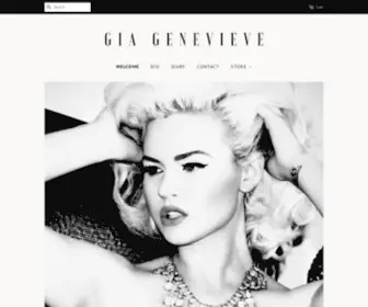 Giagenevieve.net(Gia Genevieve) Screenshot