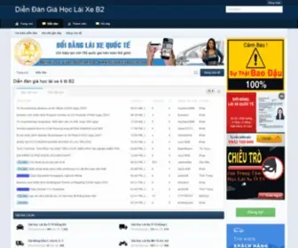 Giahoclaixe.net(Diễn đàn giá học lái xe) Screenshot