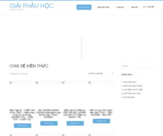 Giaiphauhoc.com(GIẢI PHẪU HỌC) Screenshot