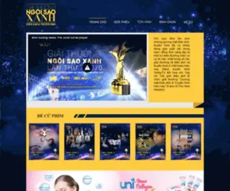 Giaithuongngoisaoxanh.vn(Giải thưởng Ngôi Sao Xanh Lần 7) Screenshot