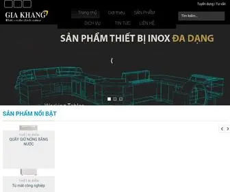 Giakhanggroup.vn(Inox) Screenshot