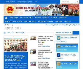 Gialai.edu.vn(Sở) Screenshot
