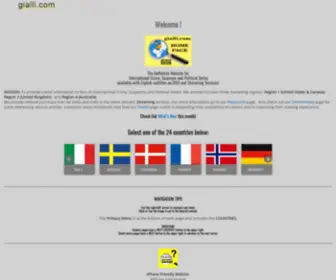 Gialli.com(International Crime) Screenshot