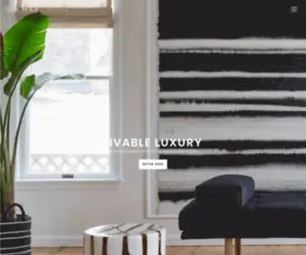 Giamarinteriors.com(Livable Luxury) Screenshot