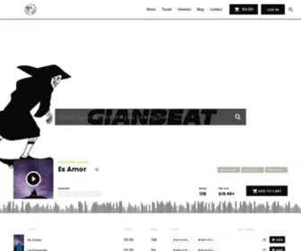 Gianbeatmusic.com(Music store) Screenshot