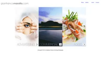 Gianfrancomarotta.com(Gianfranco Marotta Advertising Photography) Screenshot
