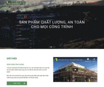 Giangiaophuhung.com(CÔNG TY GIÀN GIÁO PHÚ HƯNG) Screenshot