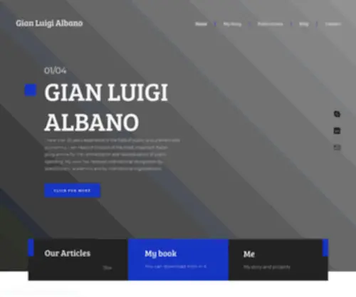 Gianluigialbano.com(Gian Luigi Albano) Screenshot