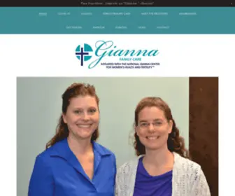 Giannafamilycare.com(Gianna Family Care) Screenshot