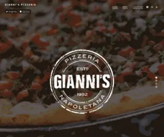 Giannispizzeria.com(Gianni's Pizzeria) Screenshot