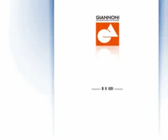 Giannoni.it(CONDEVO S.p.a) Screenshot