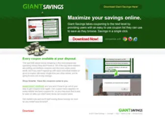 Giant-Savings.co(Giant Savings) Screenshot