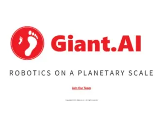 Giant.ai(Robotics on a Planetary Scale) Screenshot