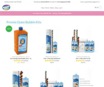 Giantbubbles.co.nz(Giant Bubbles) Screenshot