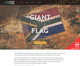 Giantflag.co.za(The Giant Flag) Screenshot