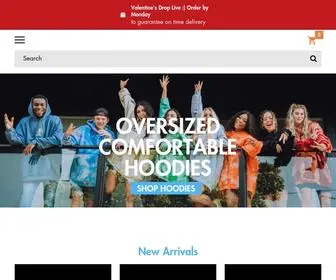 Gianthoodies.com(Giant Hoodies) Screenshot