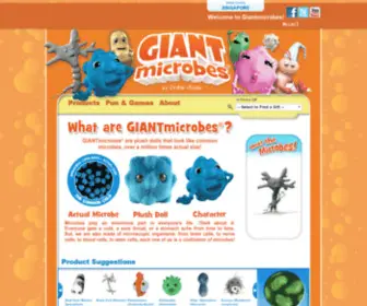 Giantmicrobes.sg(Magento) Screenshot