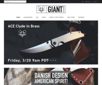 Giantmouse.com(Shop Premium Pocket Knives) Screenshot