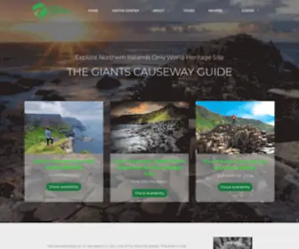 Giantscausewayofficialguide.com(Giant's Causeway Guide) Screenshot