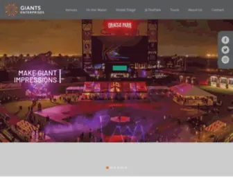 Giantsenterprises.com(Giants Enterprises) Screenshot