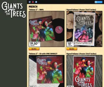 Giantsinthetrees.com(Giants in the Trees) Screenshot