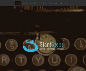Giantstepsmts.com(GiantSteps Media Technology Strategies) Screenshot