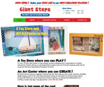 Giantstepstoys.com(Giant Steps) Screenshot