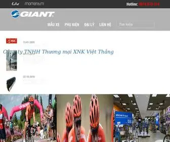 Giantvietnam.vn(Giant Việt Nam) Screenshot