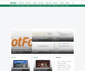 Giaodienblogbanhang.com(Giao) Screenshot