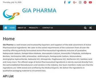 Giapharma.in(Gia Pharma) Screenshot