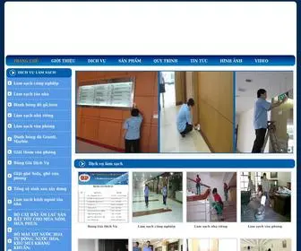 Giaphudichvulamsach.com(Dịch vụ làm sạch công nghiệp) Screenshot