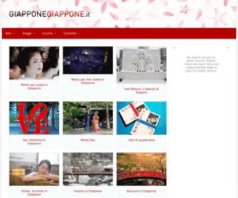GiapponeGiappone.it(GiapponeGiappone) Screenshot