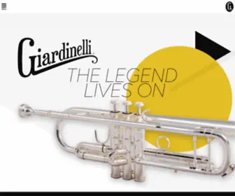 Giardinelli.com(A Rich History) Screenshot