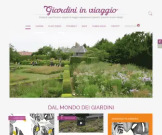 Giardininviaggio.it(Giardini in viaggio) Screenshot